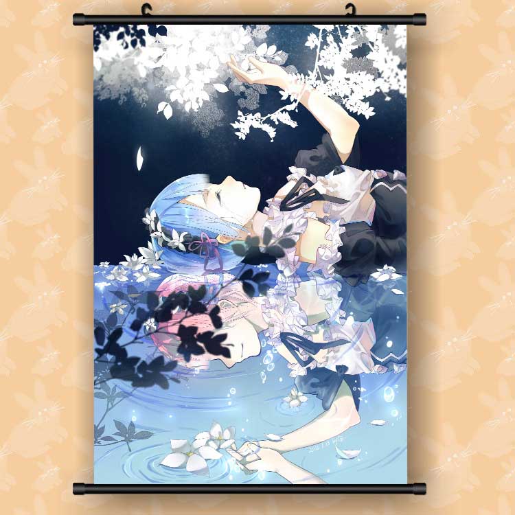 Re:Zero Rem - Ram Wallscroll