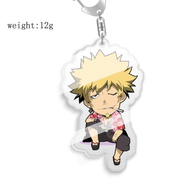 Bakemonogatari Meme Oshino Acrylic Keychain