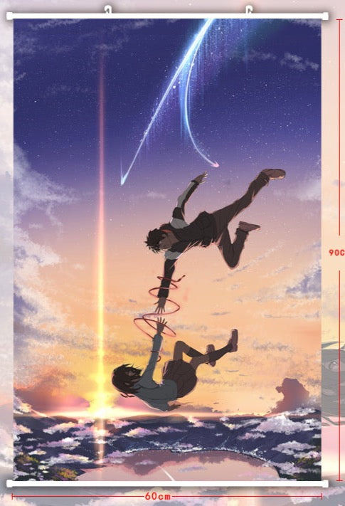 Your Name Falling Sky Wallscroll 60*90CM