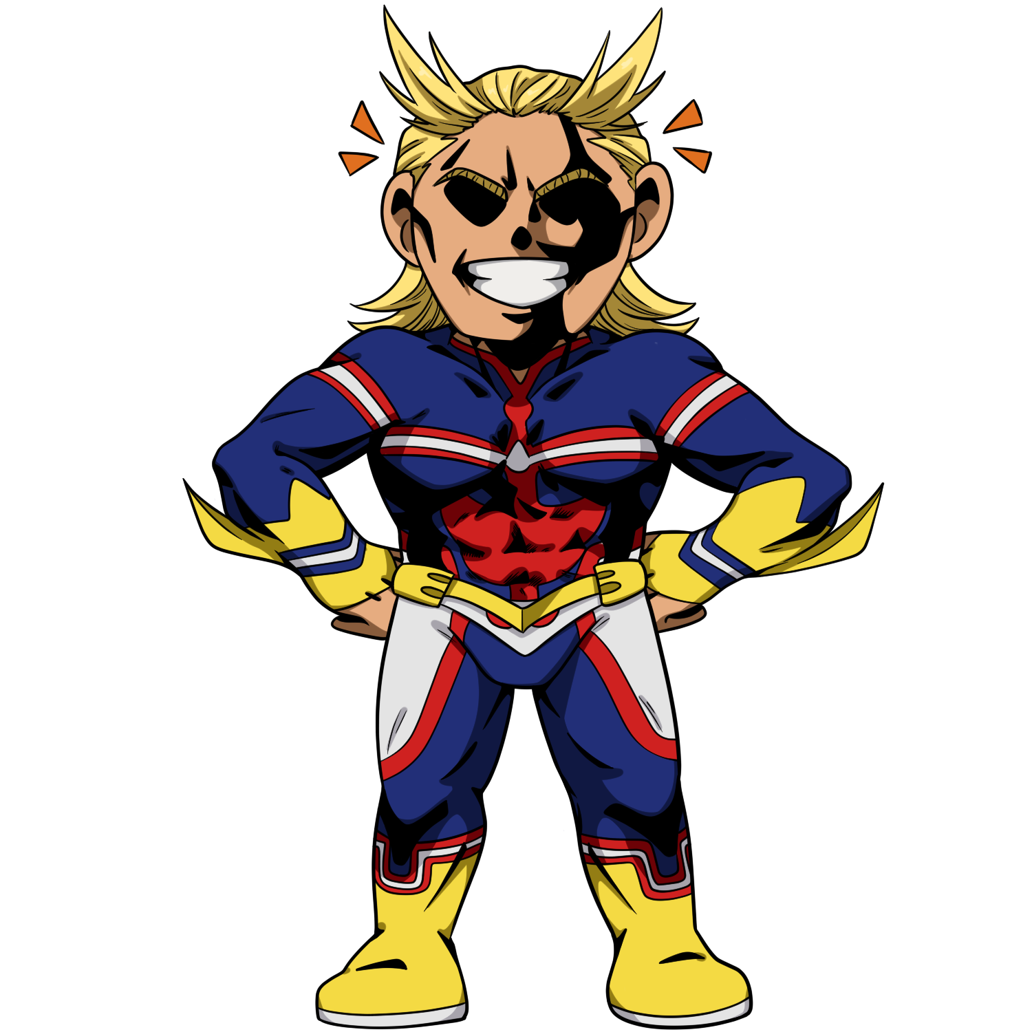 Σετ αυτοκόλλητα My Hero Academia All Might και Μαθητές