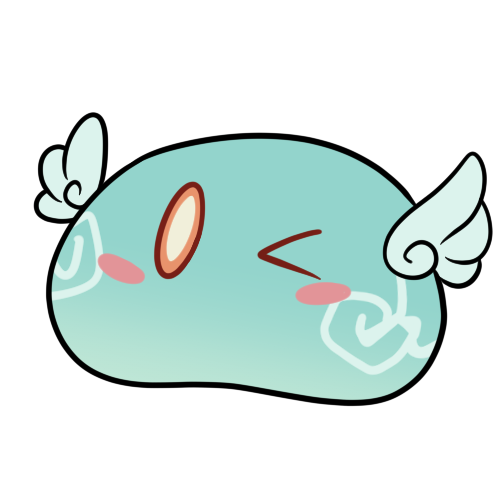 Σετ αυτοκόλλητα Genshin Impact: Slime series