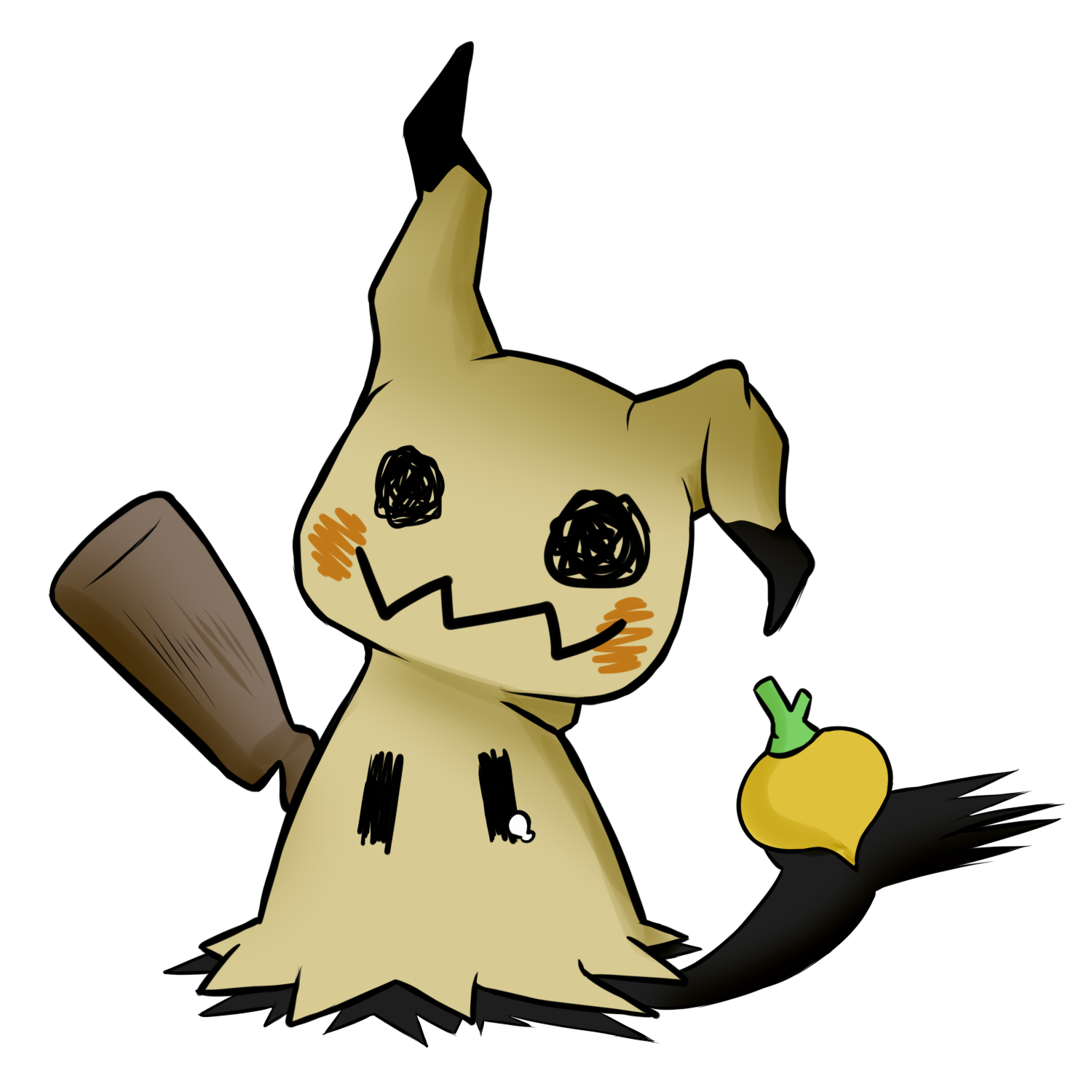 Σετ αυτοκόλλητων Pokemon starters Gen 2 με Mimikyu και Mew