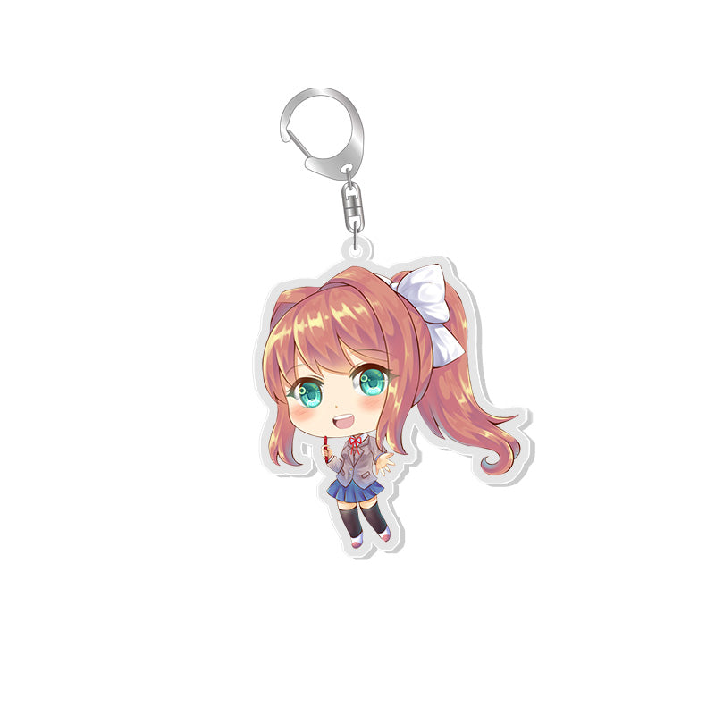 Doki Doki Literature Club Monika Acrylic Keychain