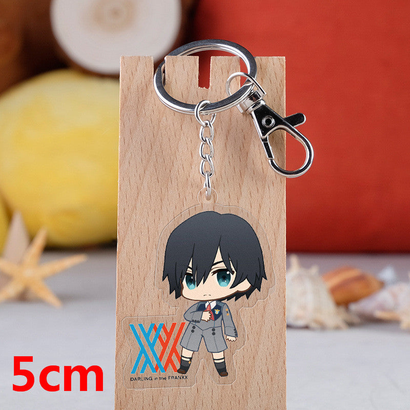 Darling in the FranXX Hiro "Code:016" Acrylic Keychain