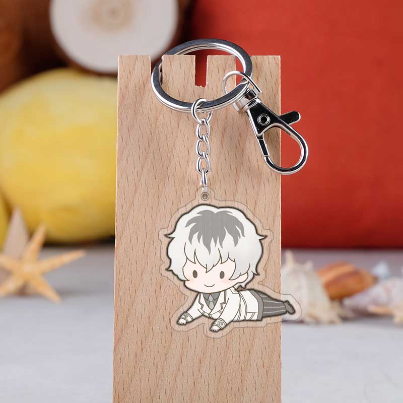 Tokyo Ghoul Ken Kaneki Laying down Acrylic Keychain