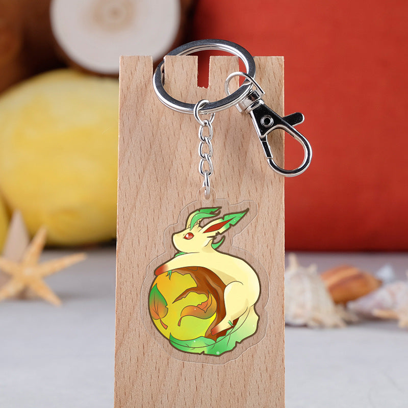 Leafeon Ακρυλικό Μπρελόκ