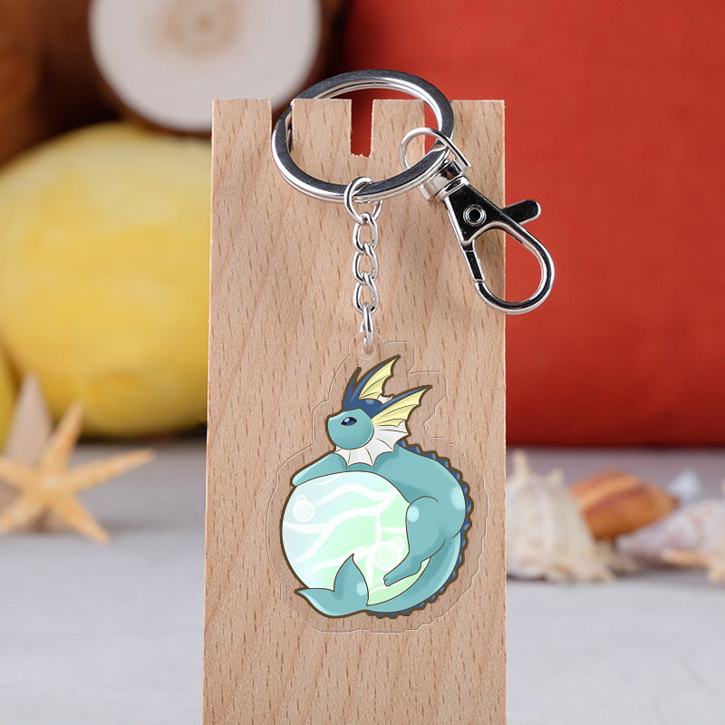 Vaporeon Ακρυλικό Μπρελόκ