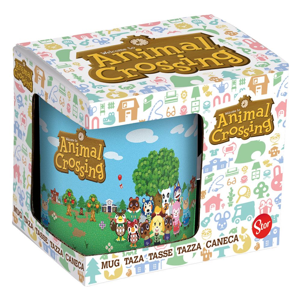 Animal Crossing Mug Case Logo & Characters