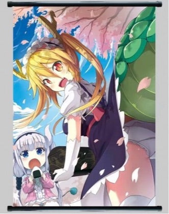 Miss Kobayashi's Dragon Maid Wallscroll Tooru & Kamui 60*90cm