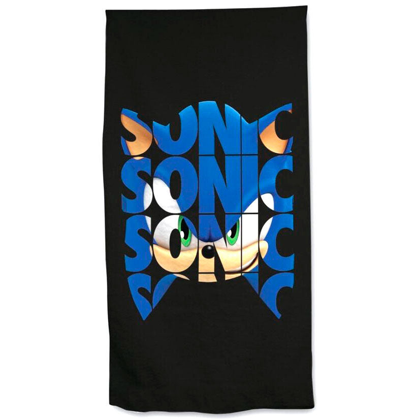 Sonic the Hedgehog βαμβακερή πετσέτα σώματος