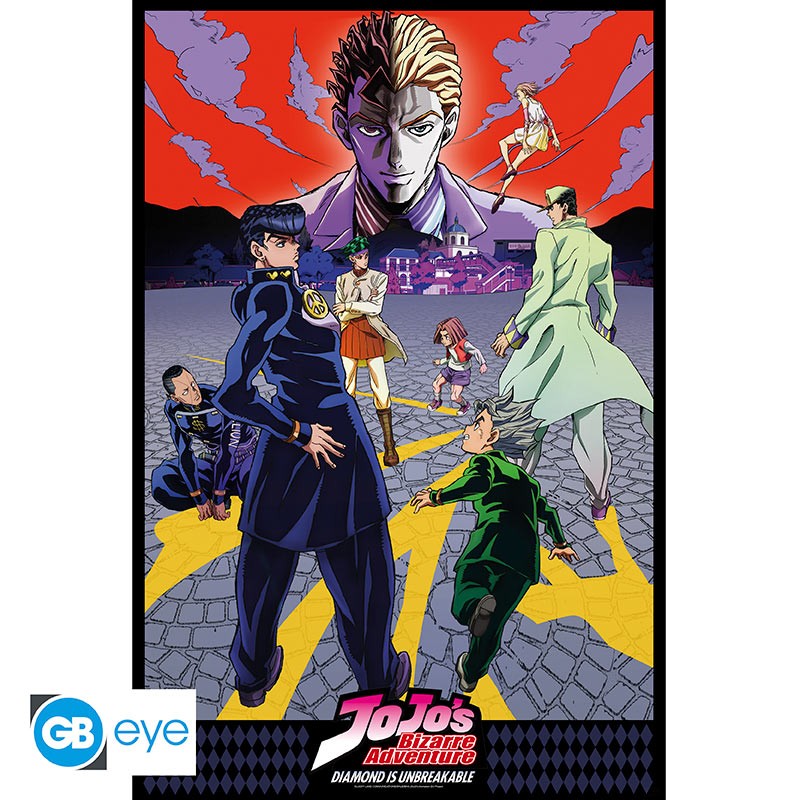 JoJo's Bizarre Adventure Poster "Diamond Unbreakable"