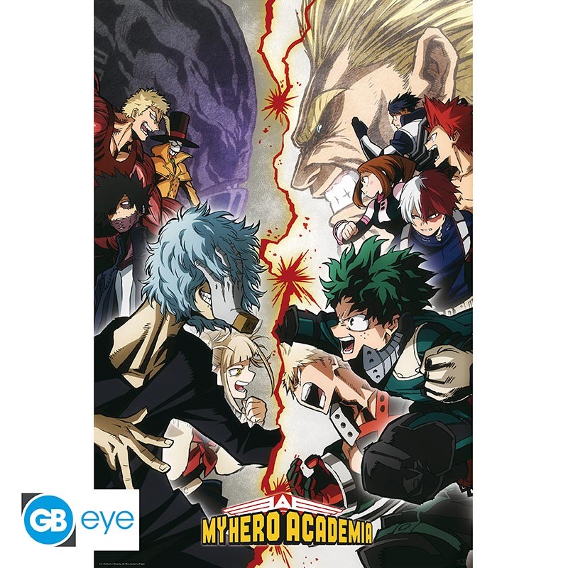 My Hero Academia - Poster "Heroes VS. Villains"