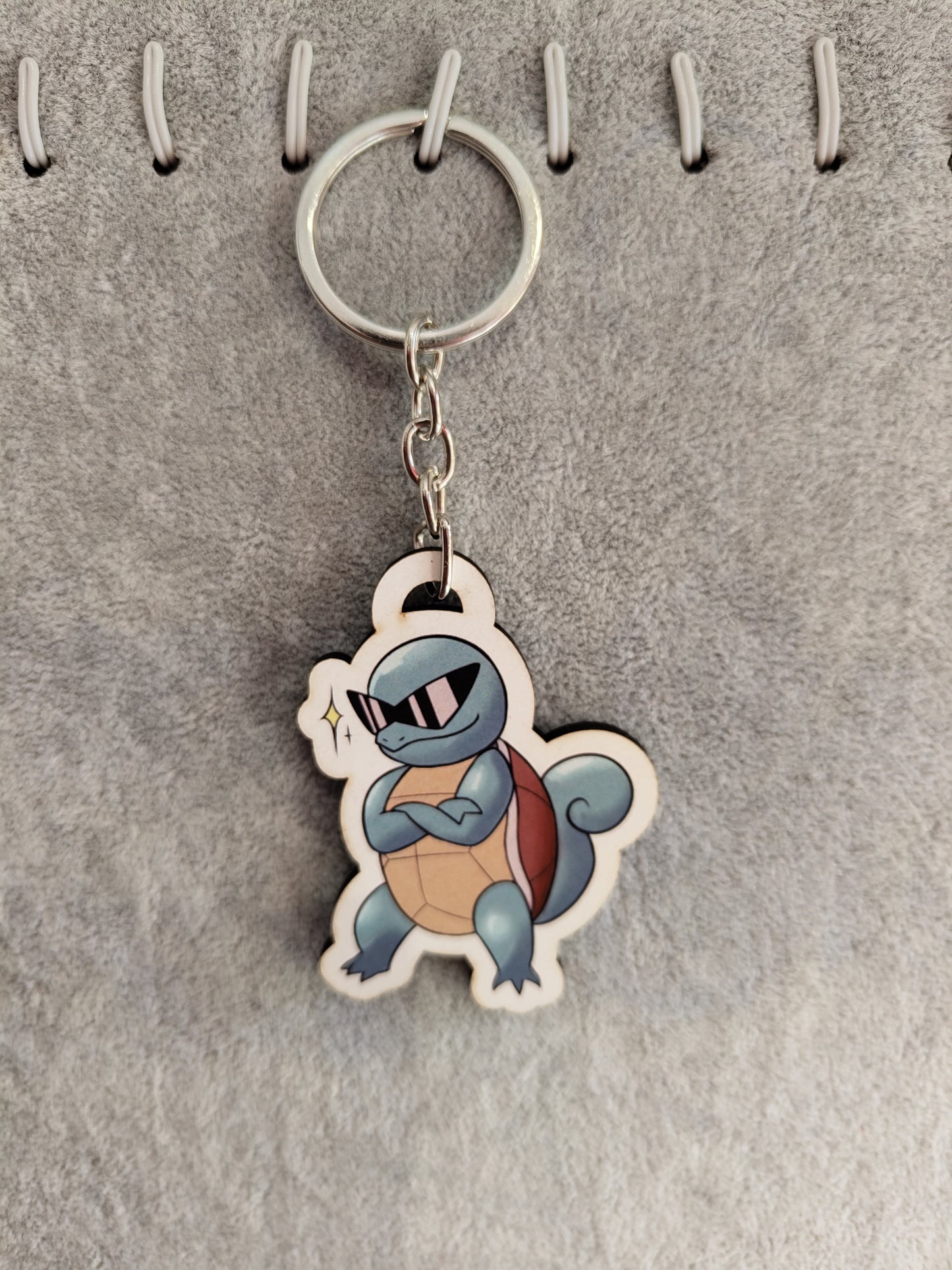 Μπρελόκ με αυτοκόλλητο Pokemon - Squirtle