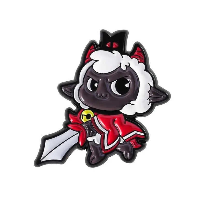Metal Pin Cult of the Lamb