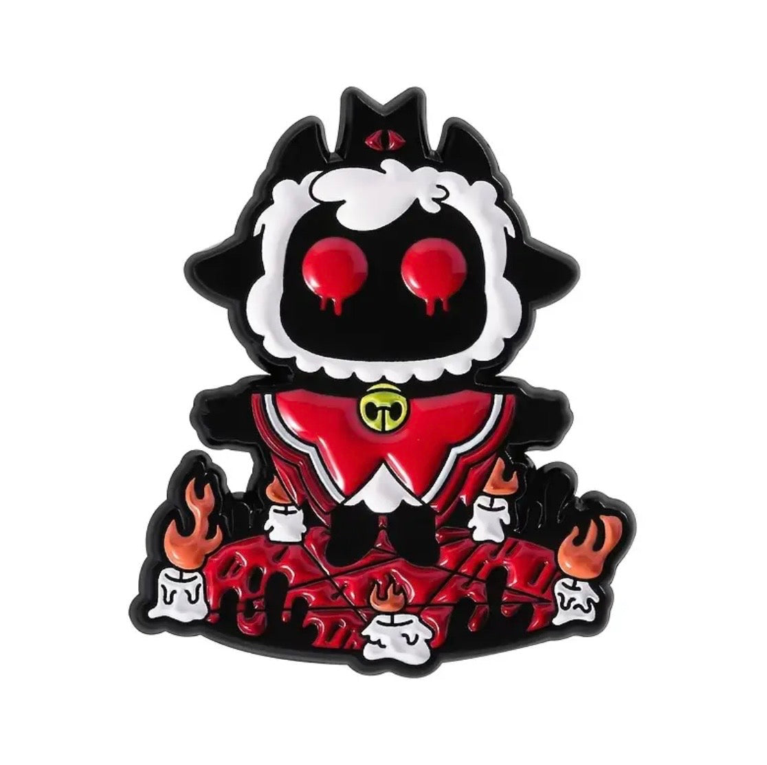 Metal Pin Cult of the Lamb