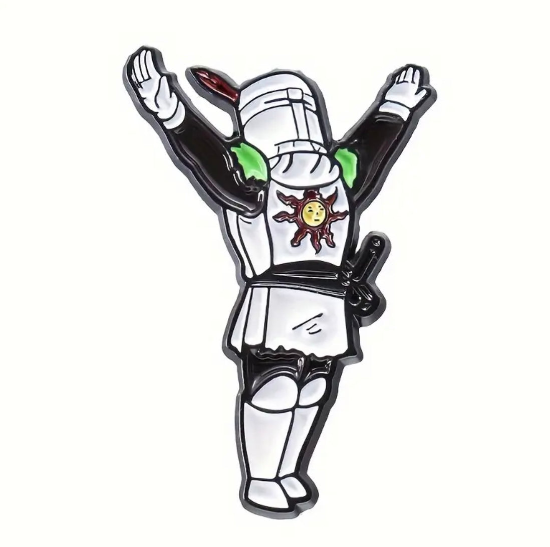 Metal Pin Solaire Dark Souls