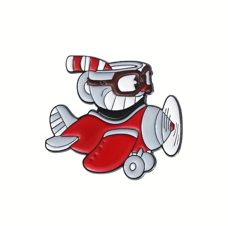 Metal Pin Cuphead