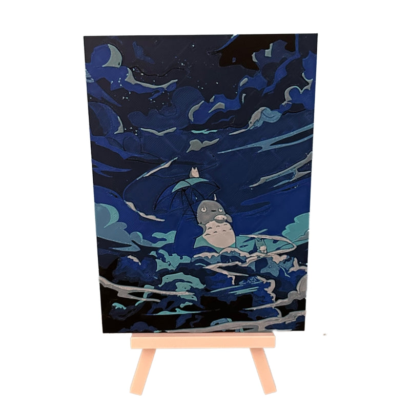 Totoro 3D καδράκι