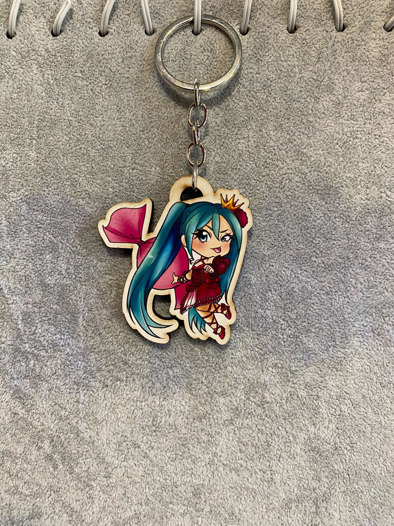 Μπρελόκ με αυτοκόλλητο Vintage Dress Miku