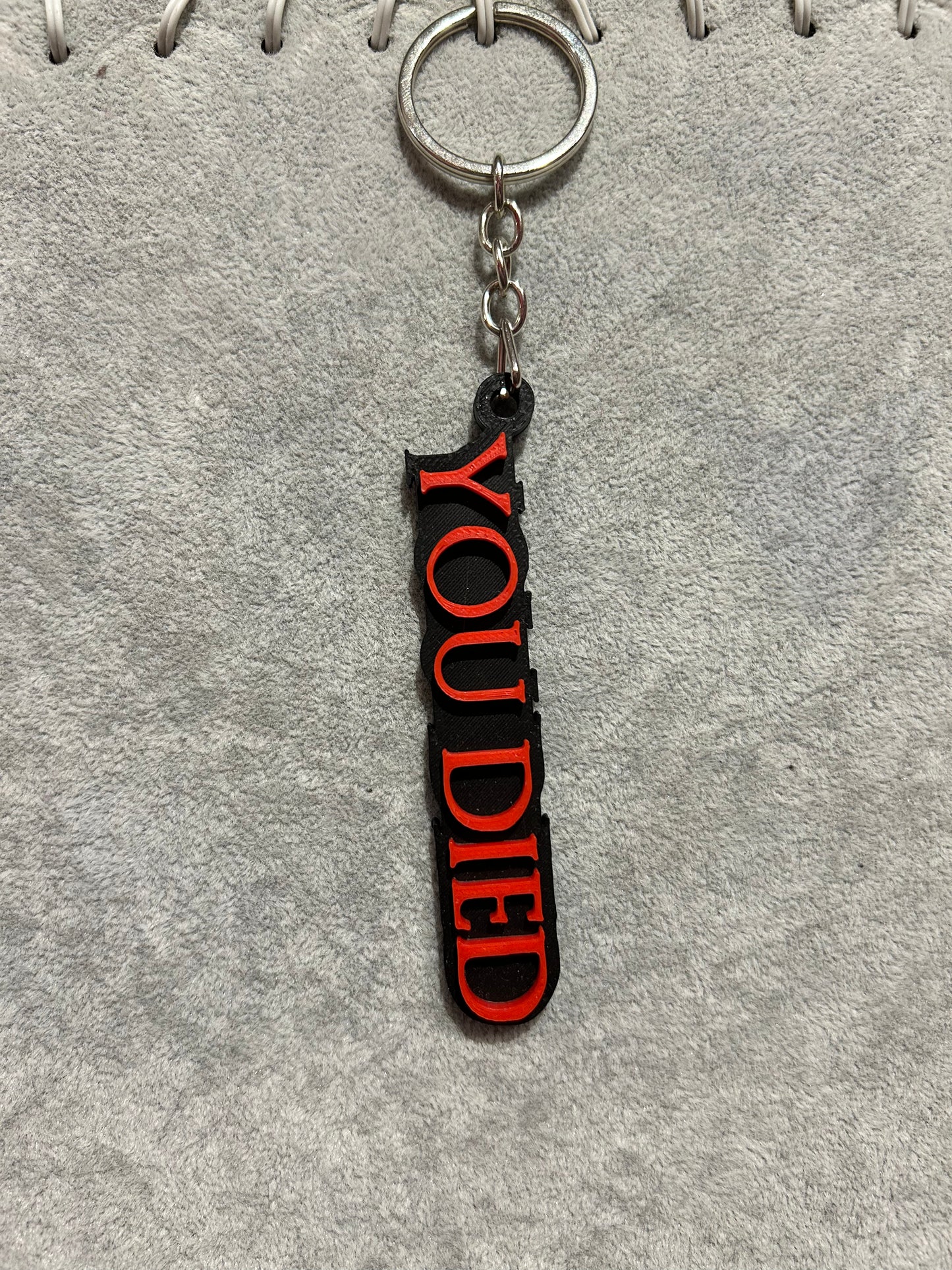 3D Keychain YOU DIED από το dark souls