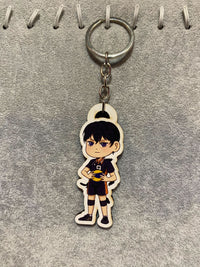 Μπρελόκ με αυτοκόλλητο Haikyuu!! Tobio Kageyama