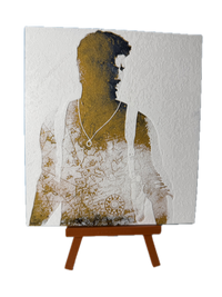 3D Καδράκι + Καβαλέτο Uncharted Nathan Drake