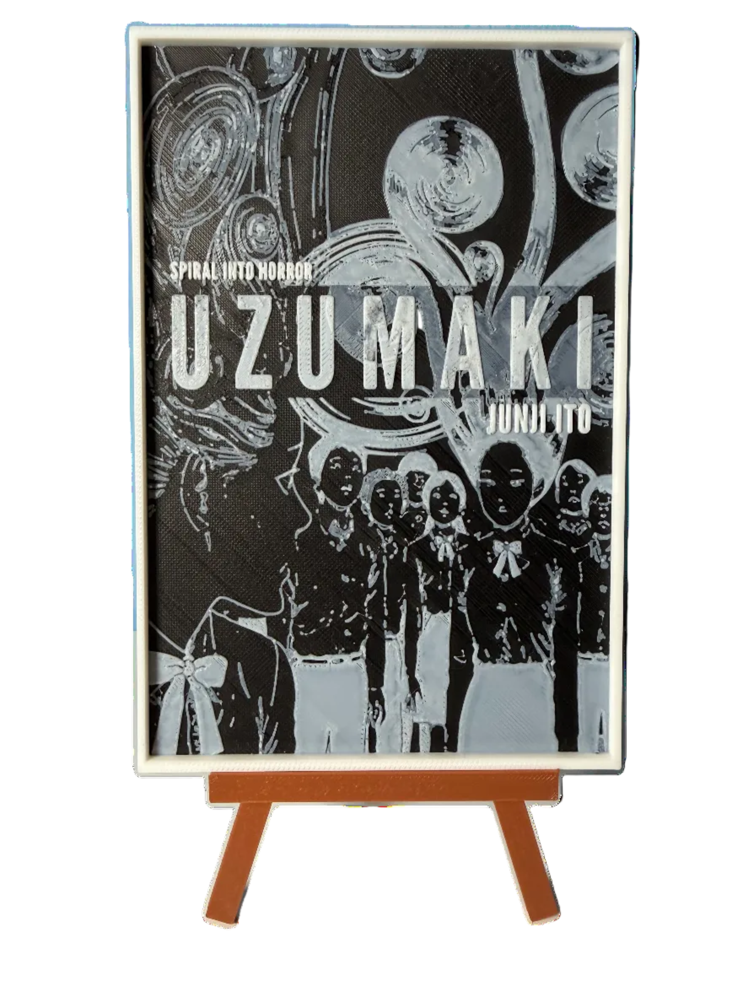 3D καδράκι + Καβαλέτο Uzumaki.