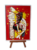 3D καδράκι + Καβαλέτο Chainsaw Man Denji