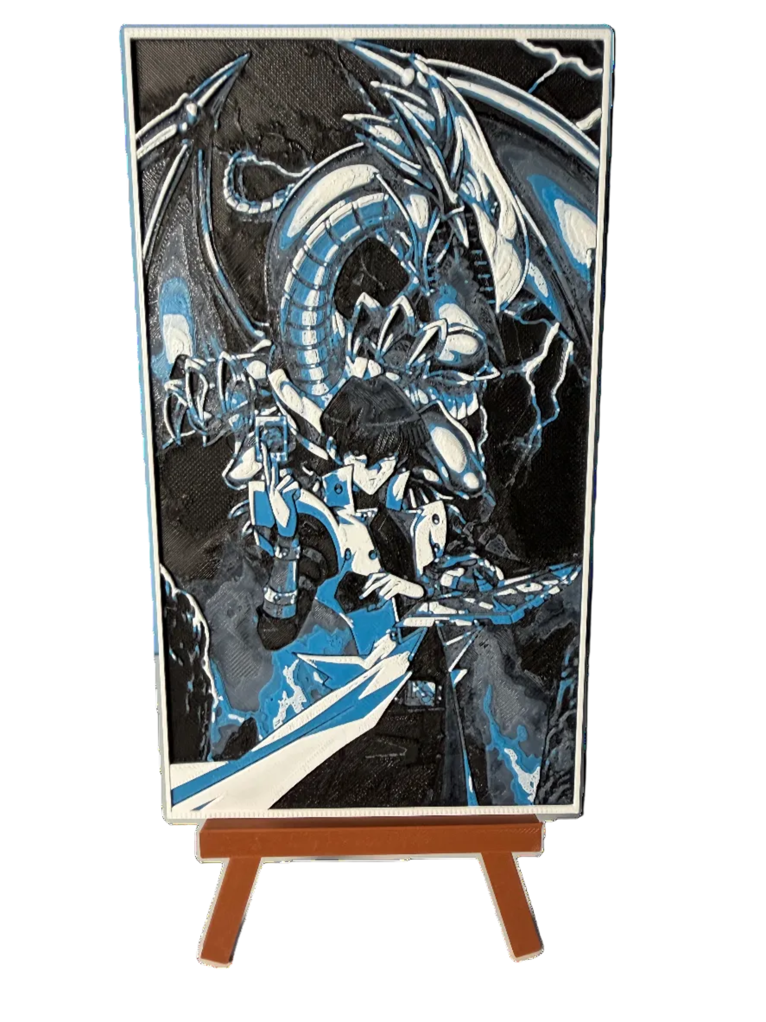 3D καδράκι + Καβαλέτο Yu-Gi-Oh! Seto Kaiba