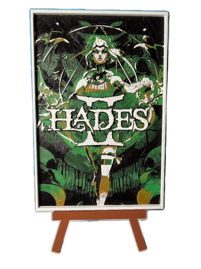 3D καδράκι + Καβαλέτο Hades 2 Melinoë