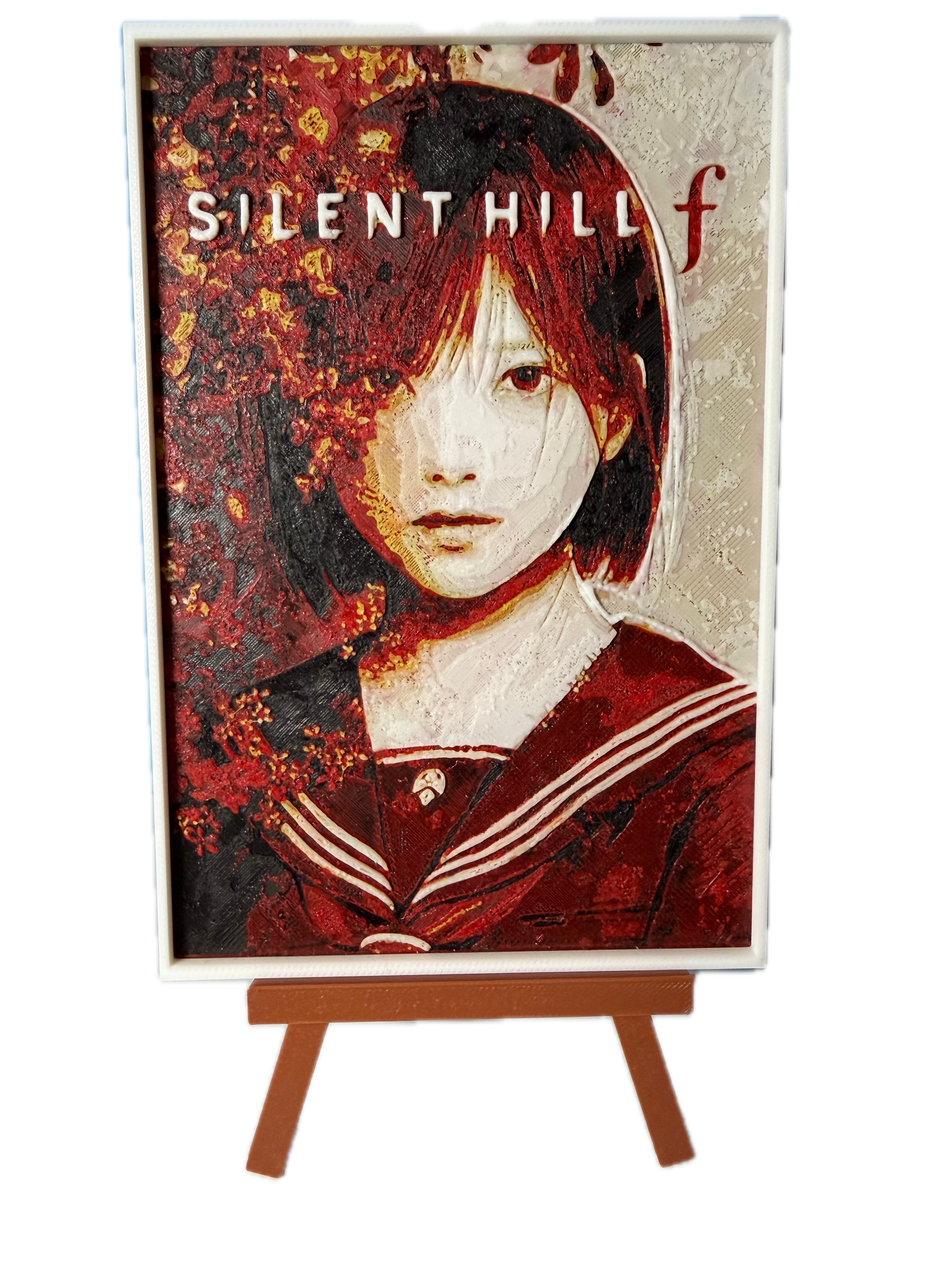 3D καδράκι + Καβαλέτο Silent Hill f