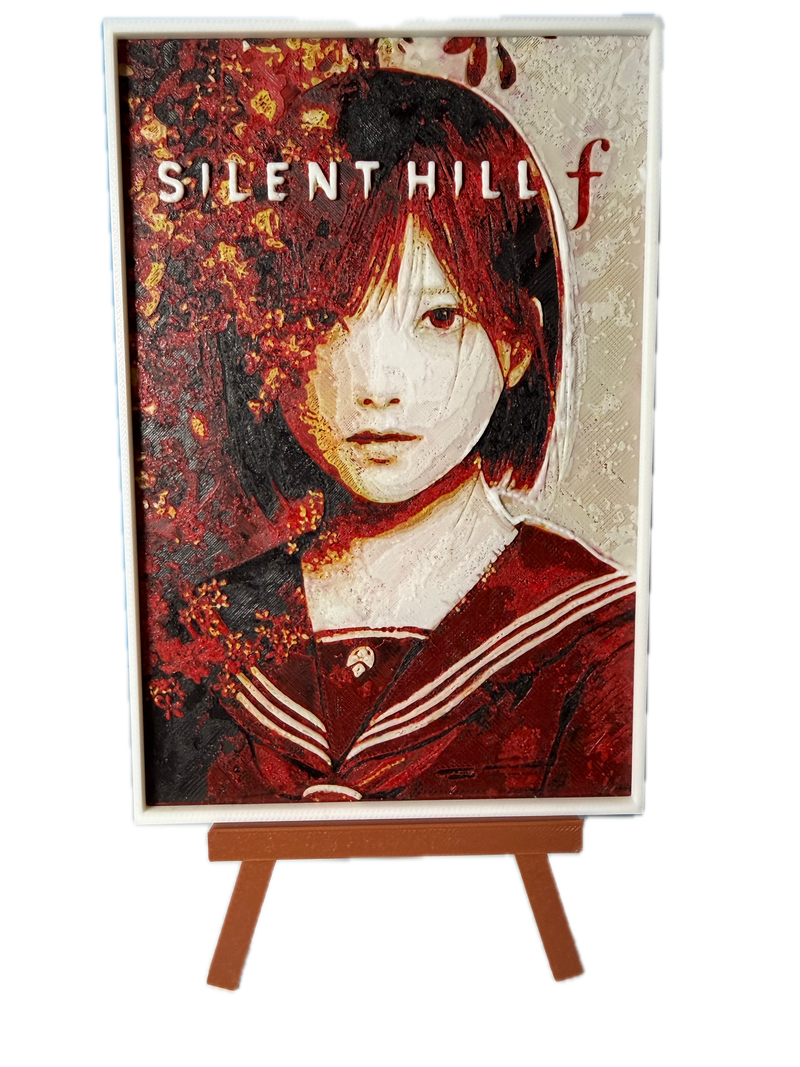 3D καδράκι + Καβαλέτο Silent Hill f