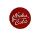 3D Σετ σουβέρ 4 τεμαχίων Nuka Cola