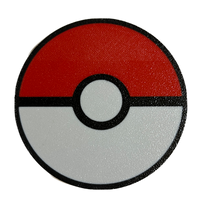 3D Σετ σουβέρ 4 τεμαχίων Pokémon PokéBall