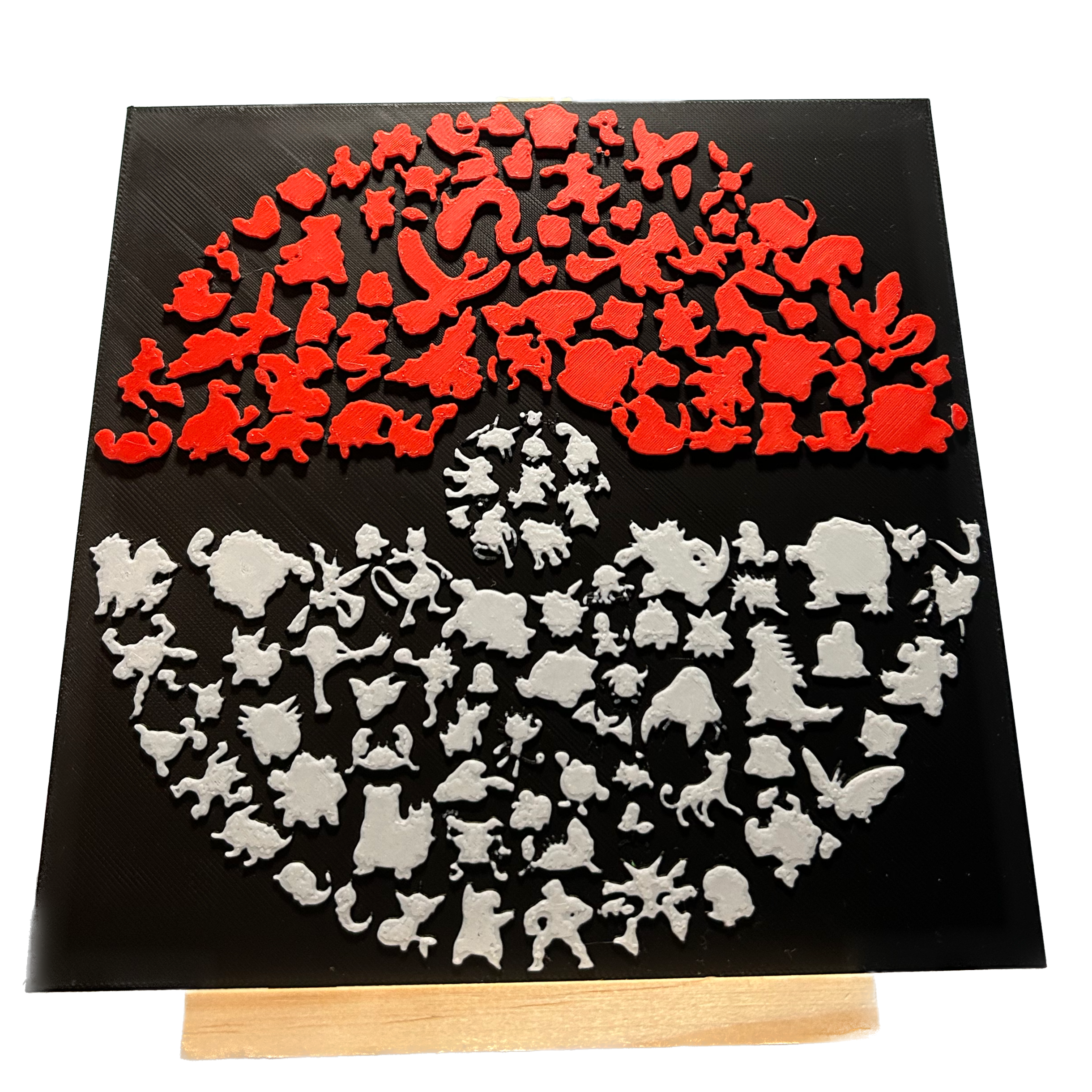 3D Καδράκι Pokeball