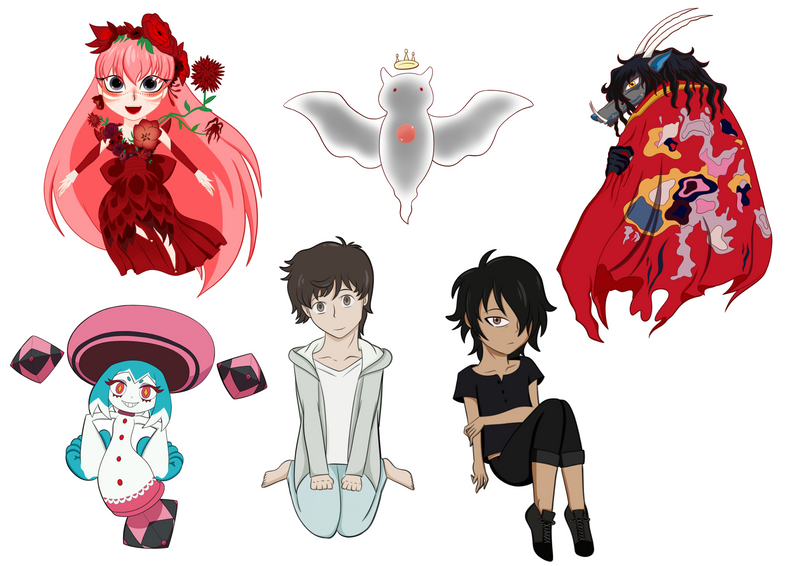 Σετ Αυτοκόλλητα Μπελ και ο Δράκος