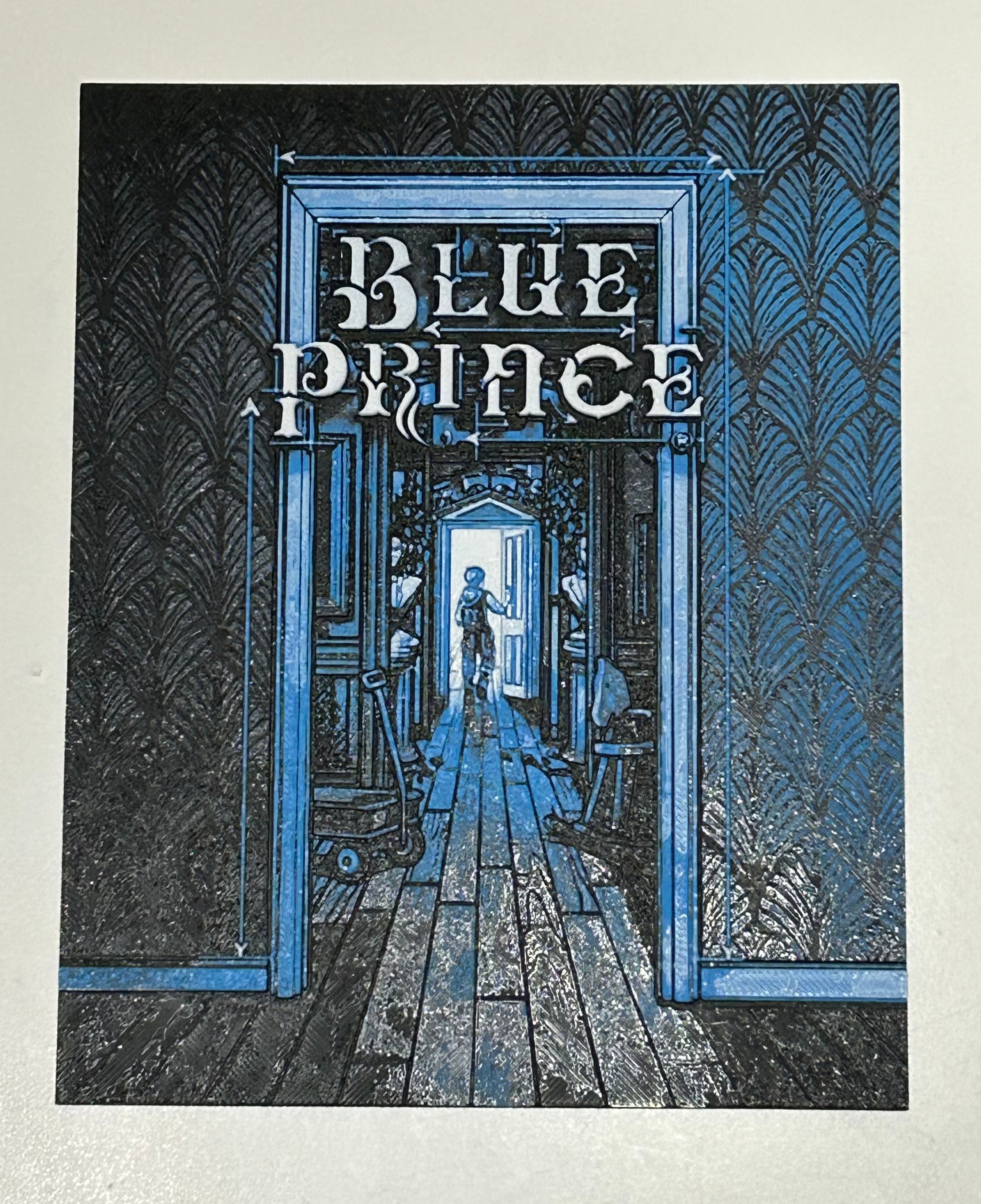 3D καδράκι + Καβαλέτο Blue Prince