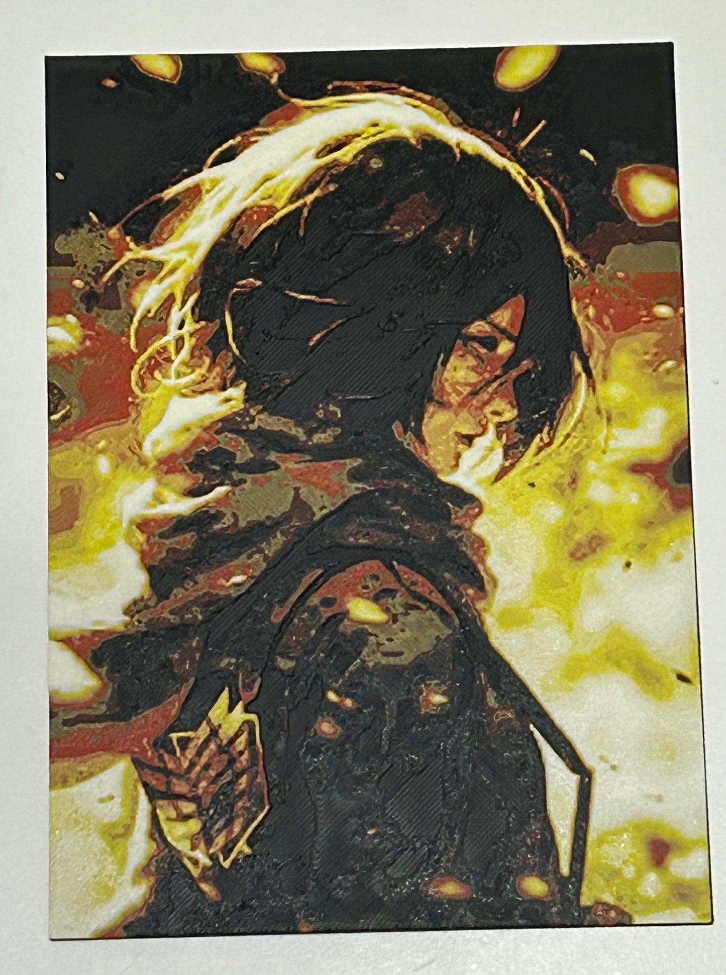 3D καδράκι + Καβαλέτο Mikasa Ackerman από Attack on Titan