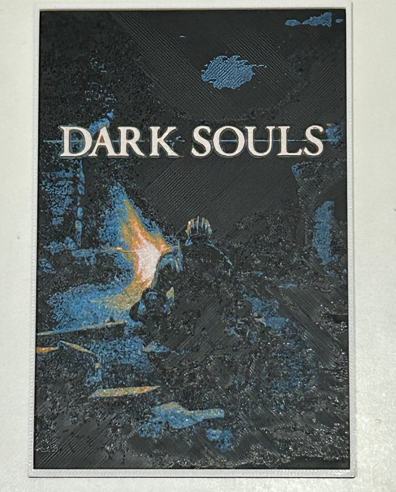 3D καδράκι + Καβαλέτο DARK SOULS