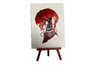 3D Καδράκι + Καβαλέτο Hunter X Hunter Kurapika