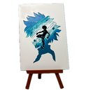 3D Καδράκι+ Καβαλέτο Hunter X Hunter Killua