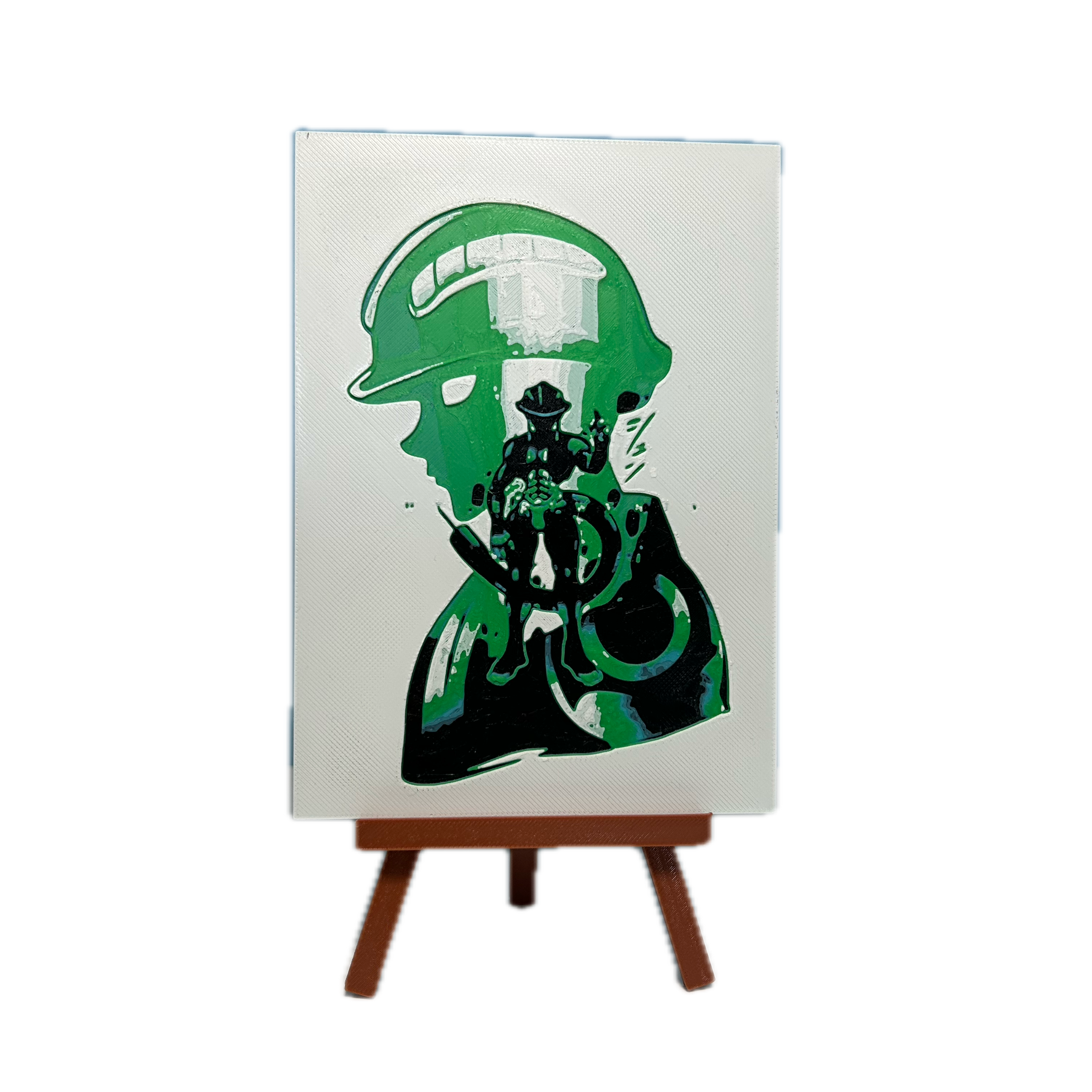 3D Καδράκι + Καβαλέτο Hunter X Hunter Meruem