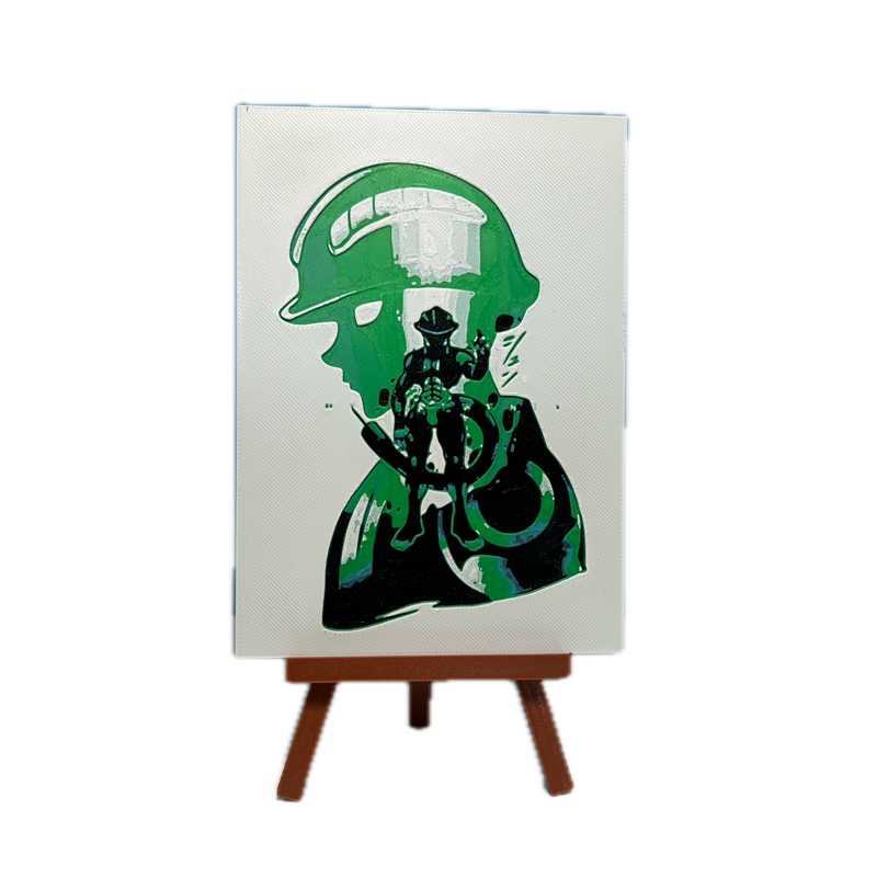 3D Καδράκι + Καβαλέτο Hunter X Hunter Meruem