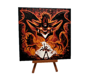 3D Καδράκι + Καβαλέτο Yu-Gi-Oh Yami Yugi Slifer