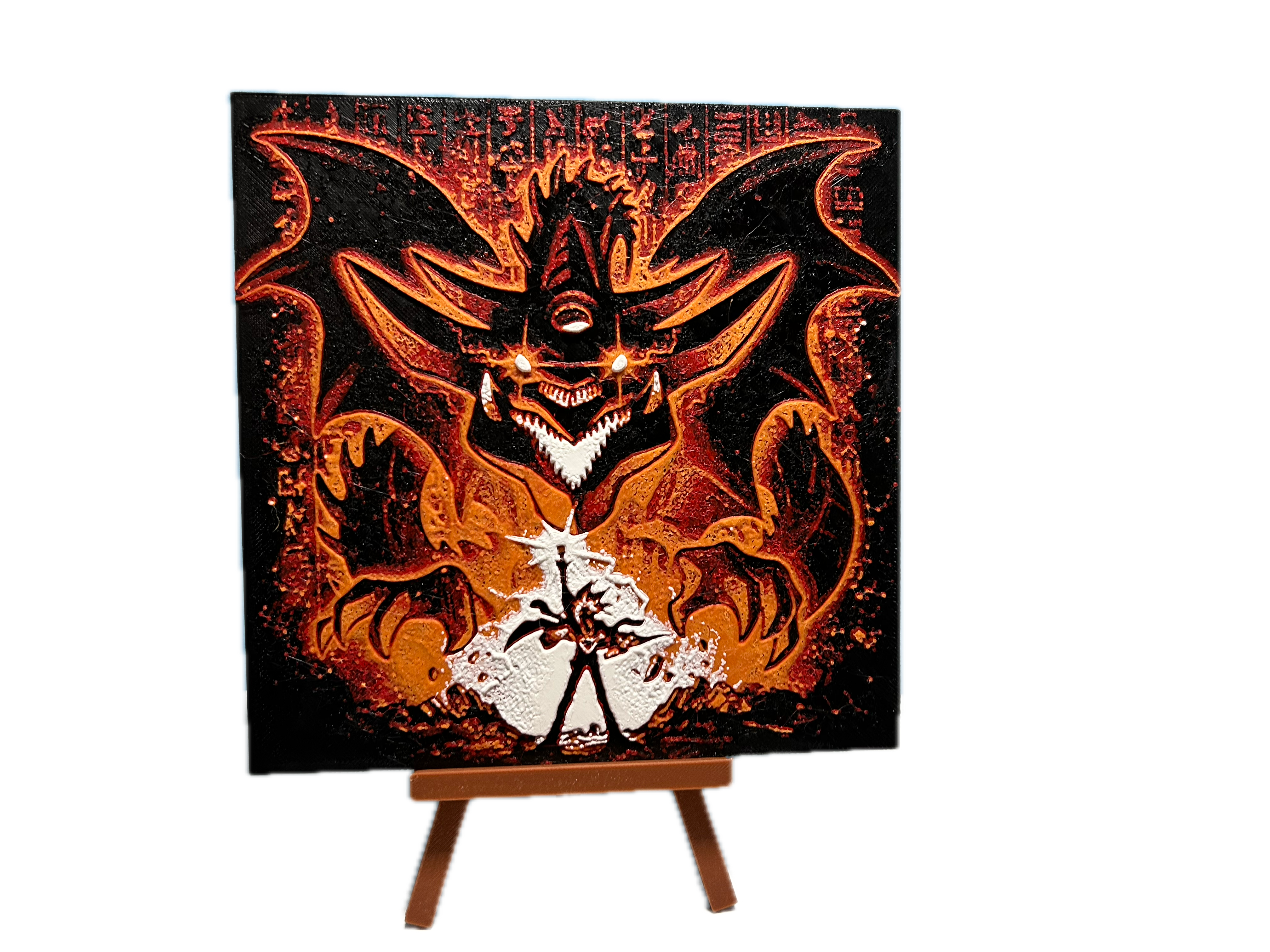 3D Καδράκι + Καβαλέτο Yu-Gi-Oh Yami Yugi Slifer