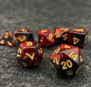 Blood Red Dice Set