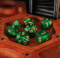 Emerald Green Dice Set