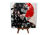 3D καδράκι + Καβαλέτο Metal Gear Solid Snake