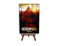 3D καδράκι + Καβαλέτο Resident Evil VII