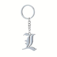 Death Note L Metal Keychain